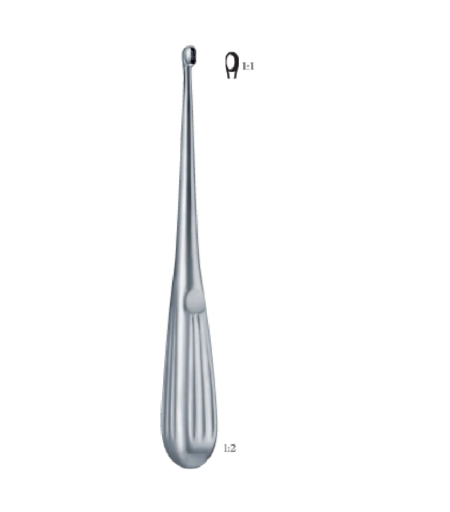 Straight 200Mm 20Cm Bone Surgery- Bone Curettes