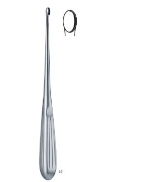 straight 200mm 20cm BONE SURGERY- Bone Curettes