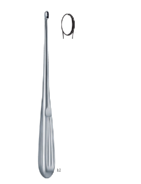 Straight 200Mm 20Cm Bone Surgery- Bone Curettes