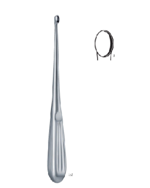 straight 200mm 20cm BONE SURGERY- Bone Curettes