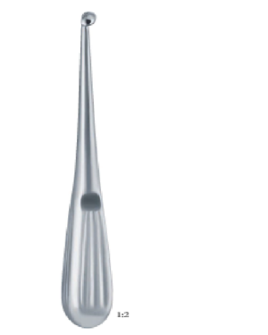 curved 200mm 20cm BONE SURGERY- Bone Curettes