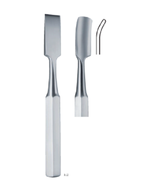 HIBBS x =25 mm 240mm 24cm BONE SURGERY- BONE CHISELS AND GOUGES