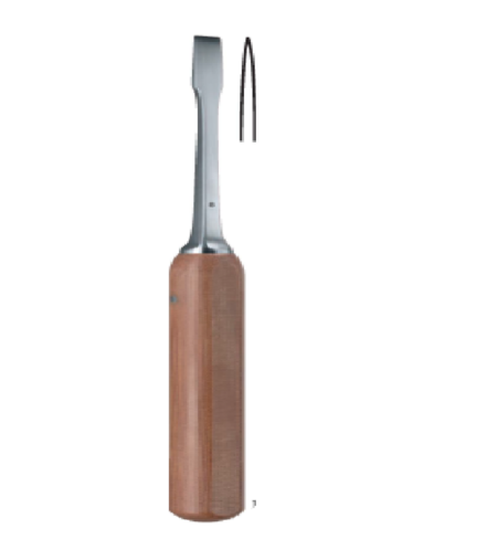 Mini=Lexer X =12 Mm,Ferrozell Handle 180Mm 18Cm Bone Surgery- Bone Chisels And Gouges