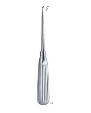 x =6.8 mm,oval 250mm 25cm BONE SURGERY- Bone Curettes