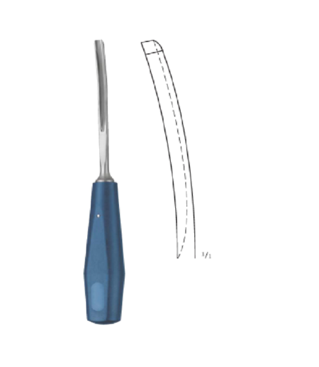 Lexer X =5 Mm, Gouge Curved 250Mm 25Cm Bone Surgery- Bone Chisels And Gouges