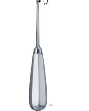 HALLE flexible 210mm 21cm BONE SURGERY- Bone Curettes