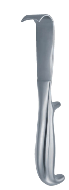 young prostate holding forceps