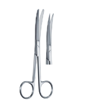 Grazil Sharp/Sharp 130mm 13cm Operating Surgical Scissor