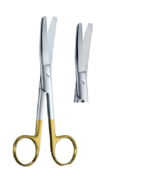 Standard 145mm 14.5cm Tungsten Carbide Instruments, Operating scissors