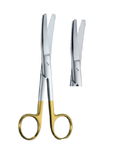 Standard 145Mm 14.5Cm Tungsten Carbide Instruments, Operating Scissors