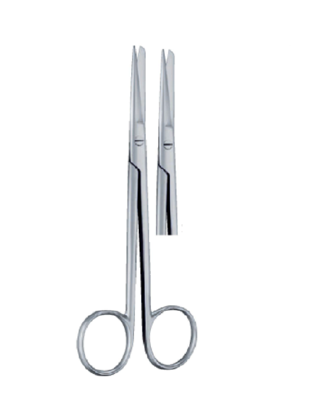 Lange Sharp/Blunt Straight, Serrated Blade 145Mm 14.5Cm Operating Surgical Scissor