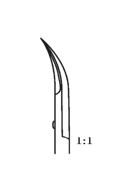 Castroviejo X = 8 Mm 150Mm 15Cm Micro Scissors