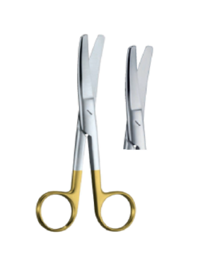 Standard 165mm 16.5cm Tungsten Carbide Instruments, Operating scissors