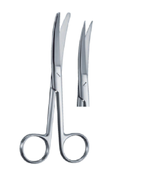 Grazil Sharp/Sharp 145mm 14.5cm Operating Surgical Scissor