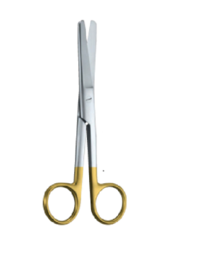 Standard 145mm 14.5cm Tungsten Carbide Instruments, Operating scissors