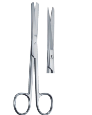 Grazil Sharp/Blunt 145mm 14.5cm Operating Surgical Scissor