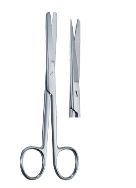 Grazil Sharp/Blunt 145Mm 14.5Cm Operating Surgical Scissor