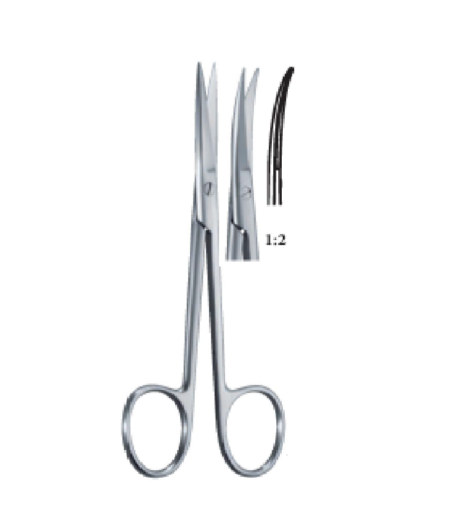 Wagner Curved 120Mm 12Cm Scissors