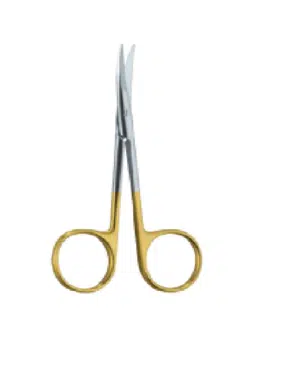 Kaye 115mm 11.5cm TC Plastic surgery scissors