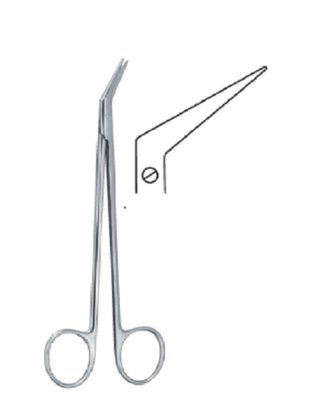 De Bakey 60 ? 230mm 23cm Artery scissors