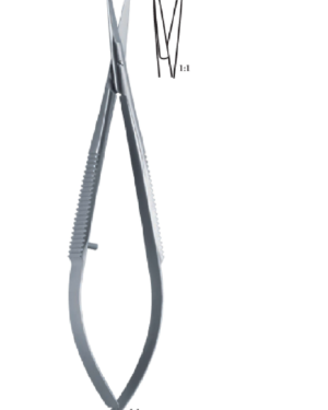 Noyes straight, blunt-blunt 120mm 12cm Micro scissors