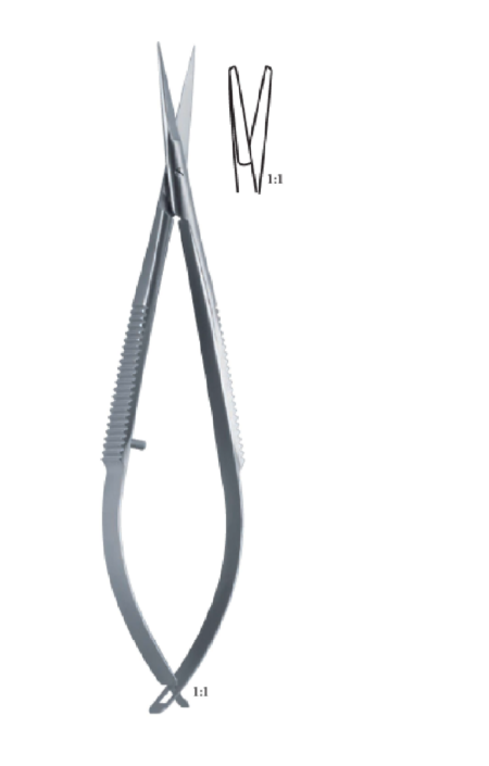 Noyes Straight, Blunt-Blunt 120Mm 12Cm Micro Scissors