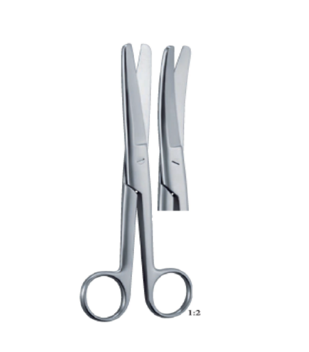 Doyen 175Mm 17.5Cm Gynaecological Scissors