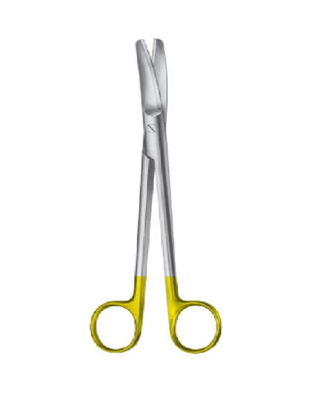 Sims Uterine Scissors 350Mm 35Cm Tc Operating Scissors ? Dissecting Scissors