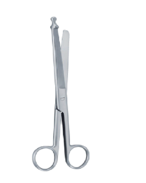 210mm 21cm Enterotomy scissors