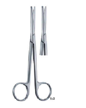 MetzenbaumFino 145mm 14.5cm Operating scissors ? Dissecting scissors