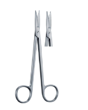 KELLY 160mm 16cm Fistula scissors