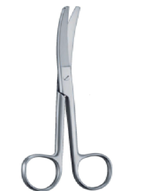 Wertheim 225mm 22.5cm Dissecting scissors