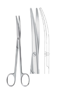 Mayo-Lexer Standard pattern 165mm 16.5cm Operating Surgical Scissor