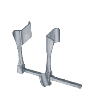 Tuffier 165mm stainless steel Rib retractors