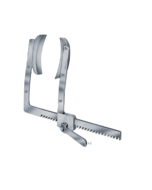 De Boer (Sternal) 210mm stainless steel Rib retractors