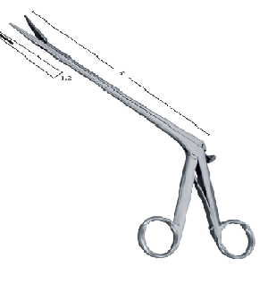 0Iivecron a-Toe n n i s ( Scoville) x =l40mm-51/ 2 " Clips and applying forceps