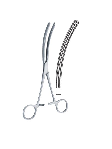 Doyen 160Mm - 6 1/4 '' Clamp Forceps