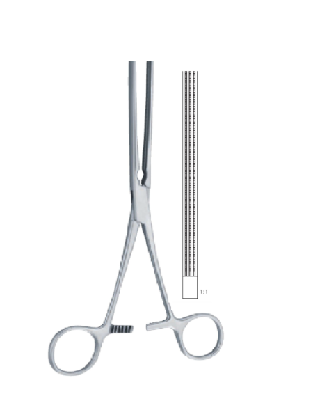 Doyen 230Mm - 9 '' Clamp Forceps