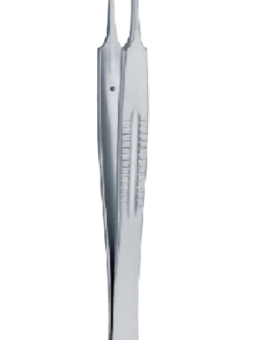 Fadenplatte 180mm - 7" Micro suture tying forceps