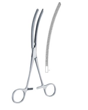 Doyen 230mm - 9 '' clamp forceps