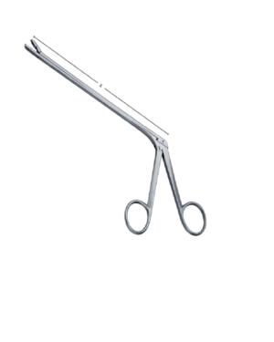 CUSHING x = l30mm - 5" Laminectomy rongeurs