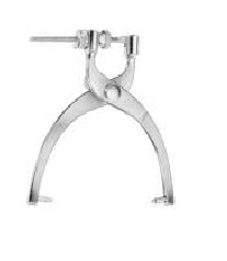 Cervical traction tongs